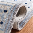 Safavieh Bella 8' X 10' Hand Tufted Rug in Ivory and Blue