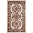 Safavieh Bijar 4' X 6' Rug in Ivory and Rust