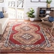 Safavieh Bijar 3' X 5' Rug in Red and Rust
