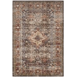 Safavieh Bijar 4' X 6' Rug in Brown and Rust