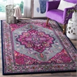 Safavieh Bellagio 6' X 9' Hand Tufted Rug in Gray and Pink