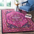 Safavieh Bellagio 6' X 9' Hand Tufted Rug in Pink and Navy