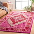 Safavieh Bellagio 6' X 9' Hand Tufted Rug in Red Pink and Ivory