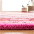 Safavieh Bellagio 6' X 9' Hand Tufted Rug in Red Pink and Ivory