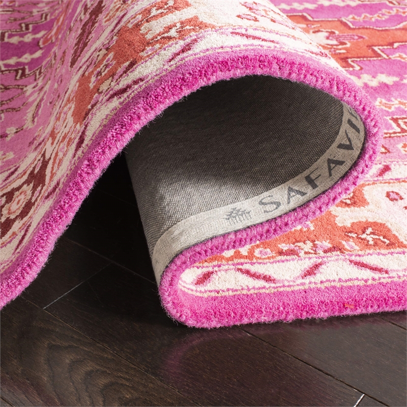 Safavieh Bellagio 5' X 8' Hand Tufted Rug in Red and Pink