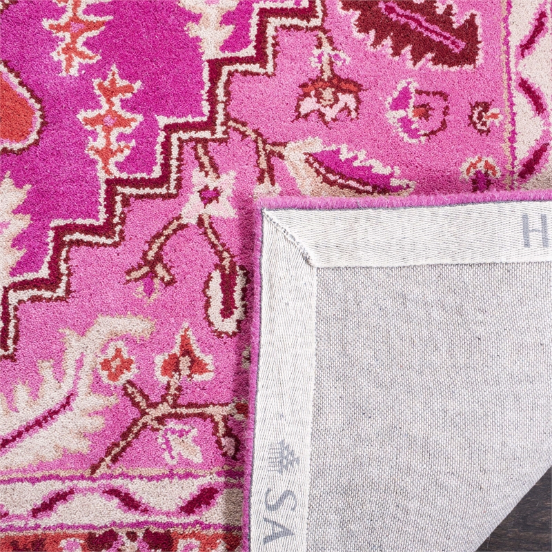 Safavieh Bellagio 5' X 8' Hand Tufted Rug in Red and Pink