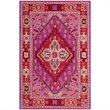 Safavieh Bellagio 5' X 8' Hand Tufted Rug in Red and Pink