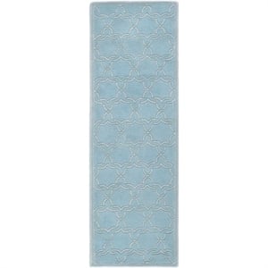 Safavieh Chatham 2' 3&quot X 9' Hand Tufted Wool Rug in Gray