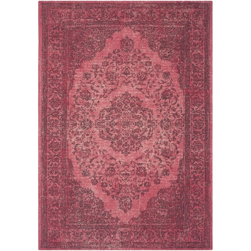 Safavieh Classic Vintage 9' X 12' Cotton Rug in Fuchsia