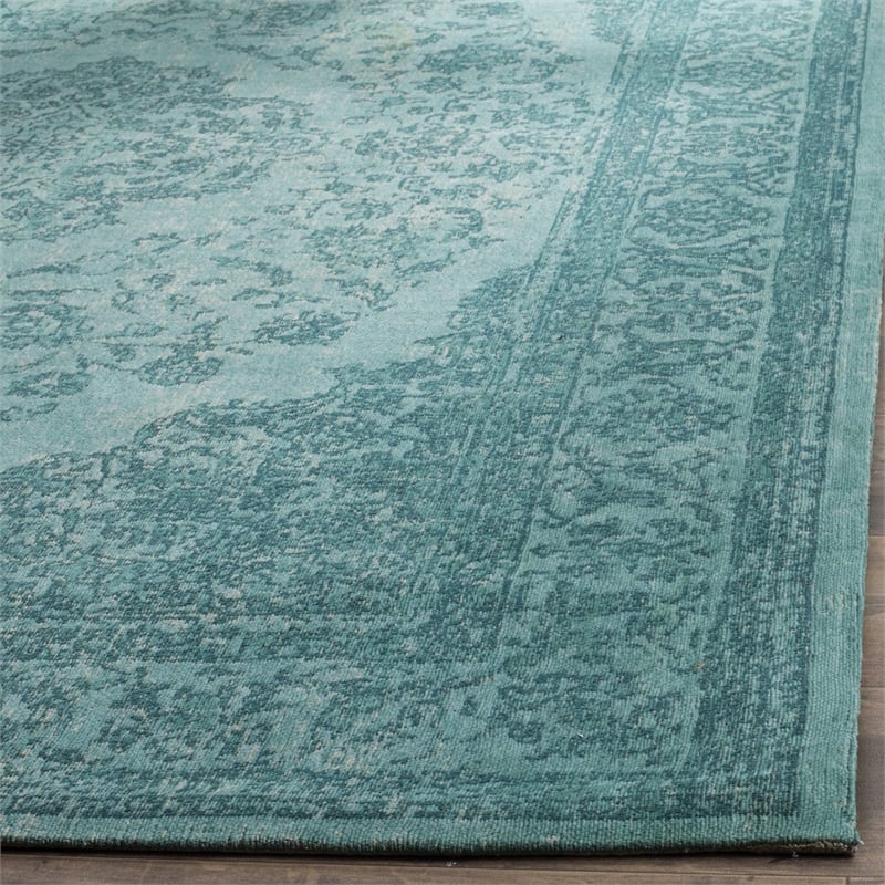 Safavieh Classic Vintage 9' X 12' Cotton Rug in Fuchsia