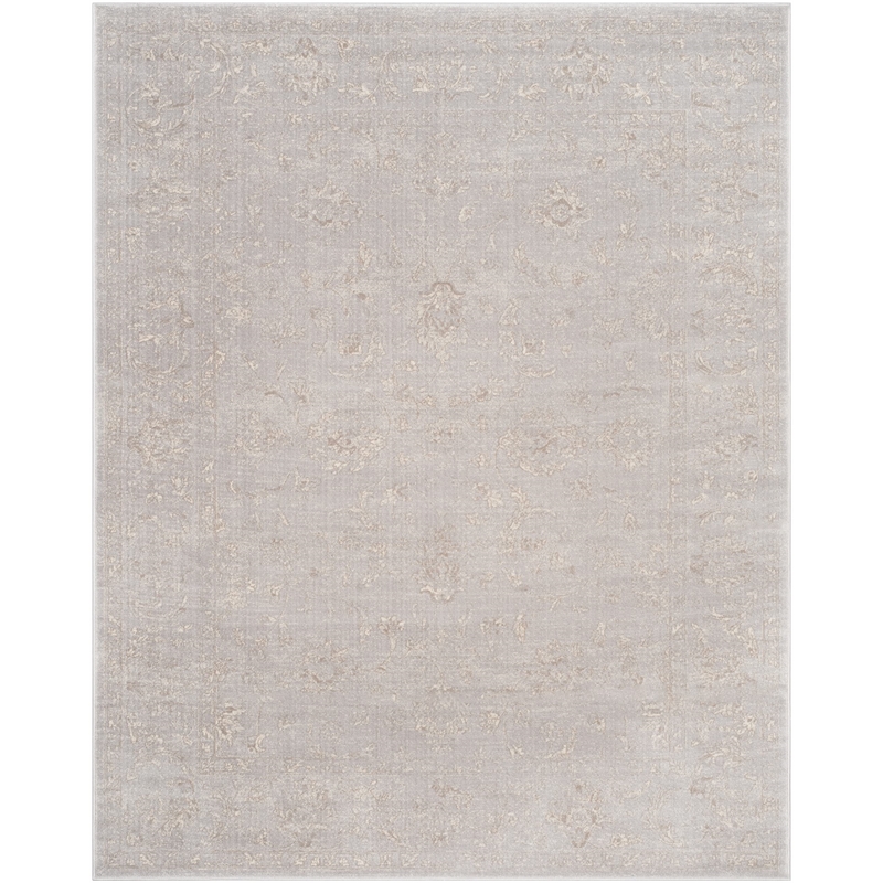 Safavieh Carnegie 8' X 10' Rug in Light Gray and Cream