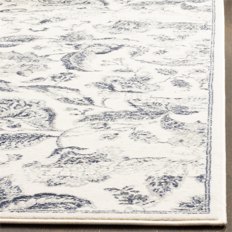 Safavieh Carnegie 9' X 12' Rug in Cream and Light Gray