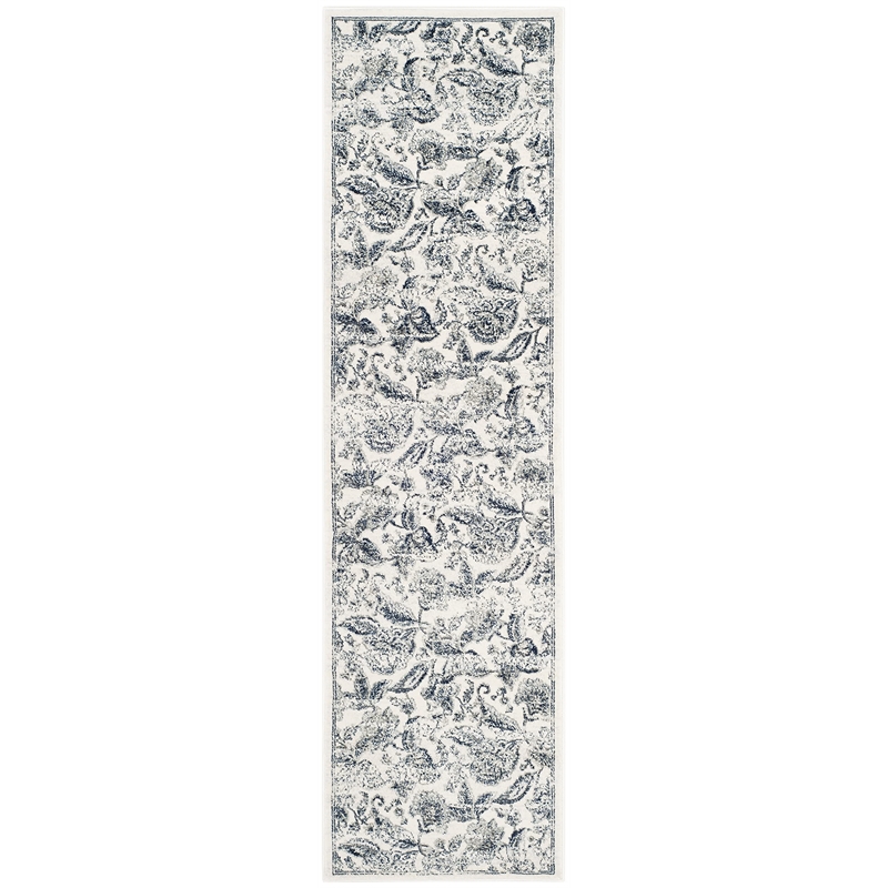 Safavieh Carnegie 9' X 12' Rug in Cream and Light Gray
