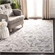 Safavieh Carnegie 3' X 5' Rug in Silver and Gray