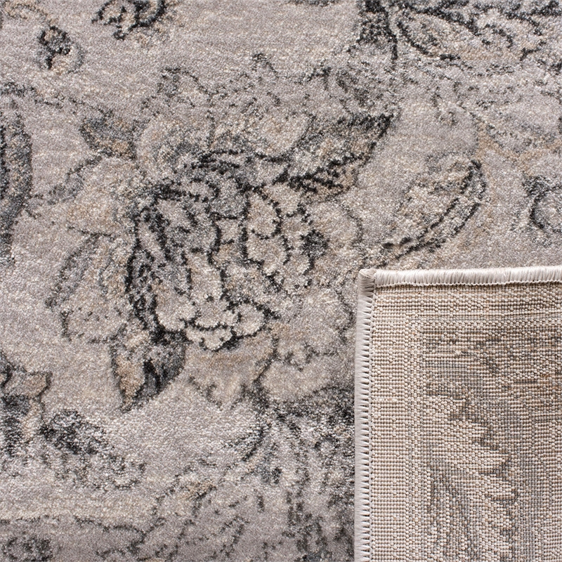 Safavieh Carnegie 3' X 5' Rug in Silver and Gray