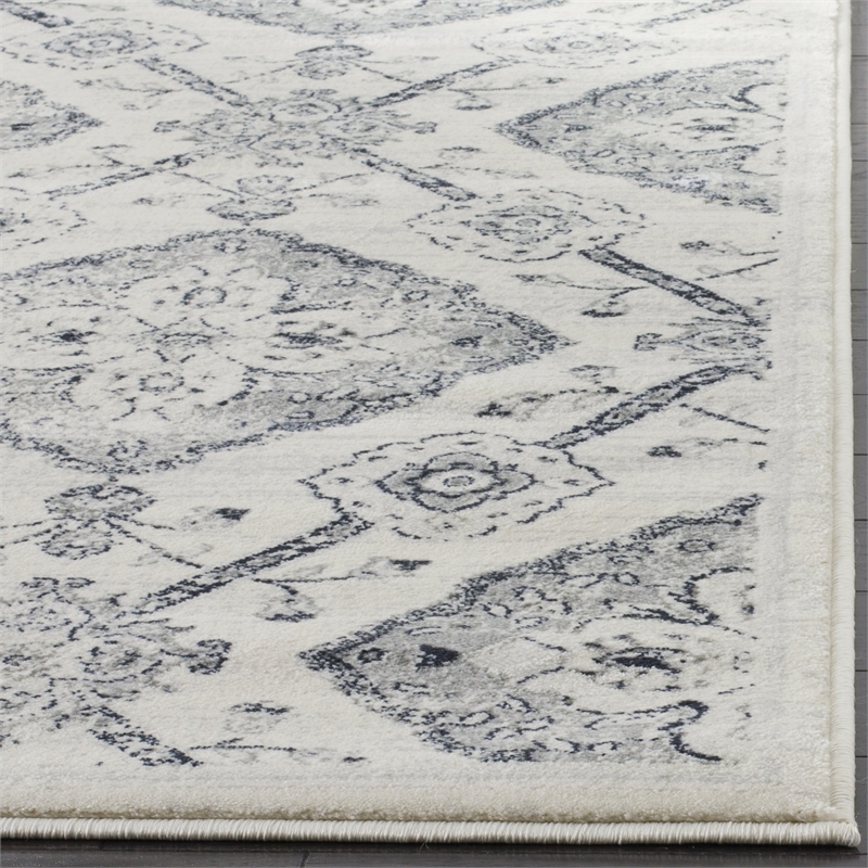 Safavieh Carnegie 8' X 10' Rug in Cream and Light Gray