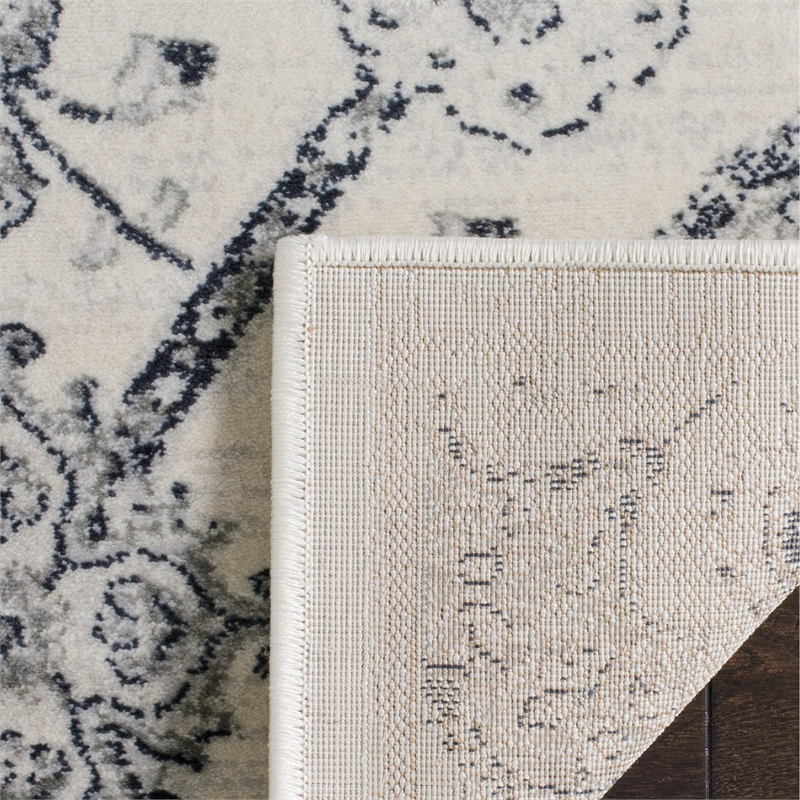 Safavieh Carnegie 9' X 12' Rug in Silver and Gray