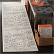 Safavieh Carnegie 8' X 10' Rug in Cream and Dark Gray
