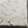 Safavieh Casablanca Shag 6' X 6' Square Hand Woven Rug in Ivory