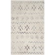 Safavieh Casablanca Shag 4' X 6' Hand Woven Rug in Ivory