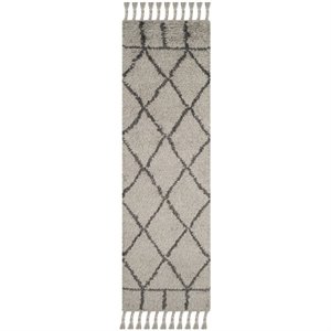 Safavieh Casablanca Shag 2' 3&quot X 8' Hand Tufted Rug