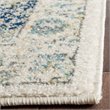 Safavieh Evoke 9' X 9' Round Rug in Ivory and Blue
