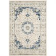Safavieh Evoke 9' X 9' Round Rug in Ivory and Blue