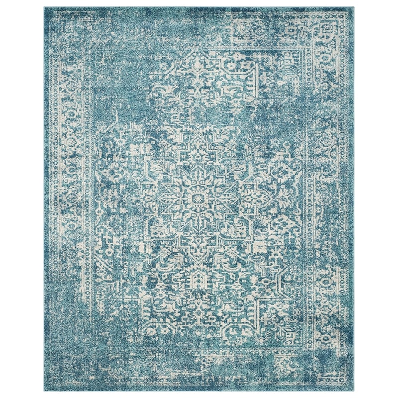 Safavieh Evoke 11' X 15' Rug in Blue and Ivory