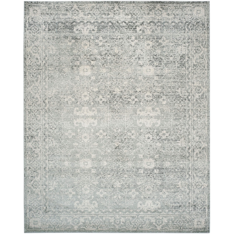 Safavieh Evoke 11' X 15' Rug in Silver and Ivory
