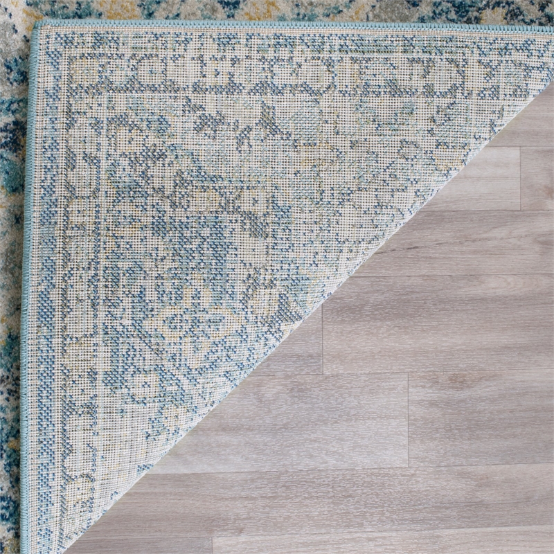 Safavieh Evoke 11' X 15' Rug in Light Blue and Ivory
