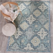 Safavieh Evoke 11' X 15' Rug in Light Blue and Ivory