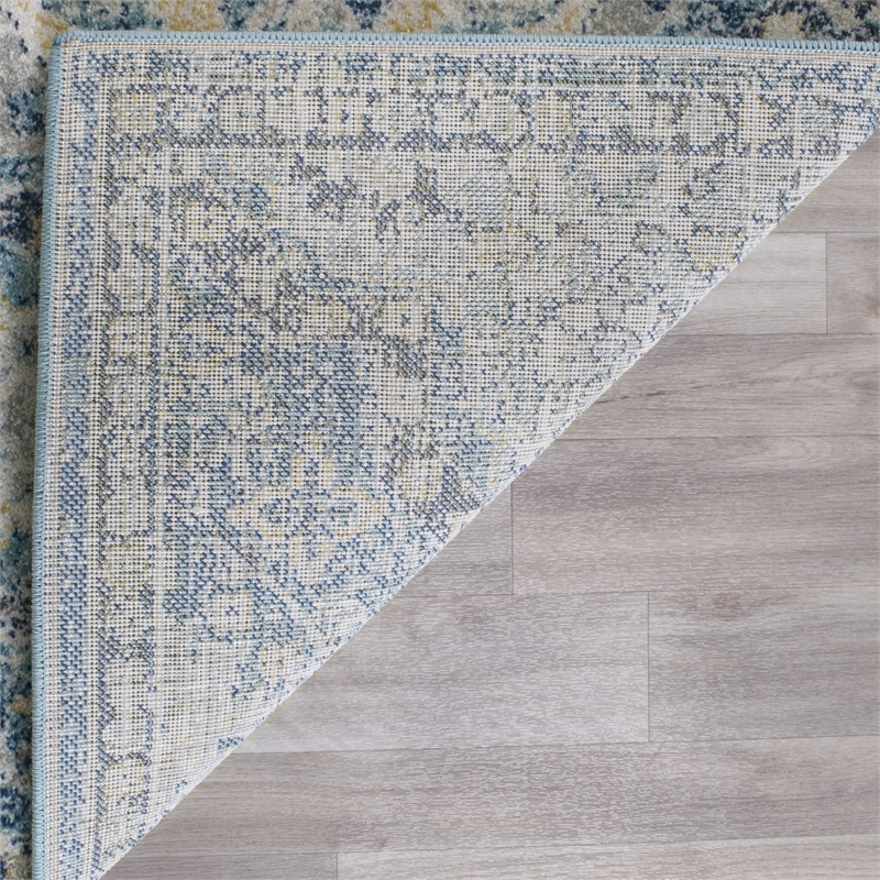 Safavieh Evoke 11' X 15' Rug in Light Blue and Ivory