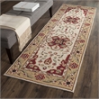 Safavieh Durarug 3' X 5' Hand Hooked Rug in Creme and Red
