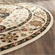 Safavieh Durarug 3' X 5' Hand Hooked Rug in Creme and Red
