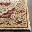 Safavieh Durarug 3' X 5' Hand Hooked Rug in Creme and Red