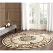 Safavieh Durarug 3' X 5' Hand Hooked Rug in Creme and Red