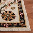 Safavieh Durarug 4' X 6' Hand Hooked Rug in Cream and Olive