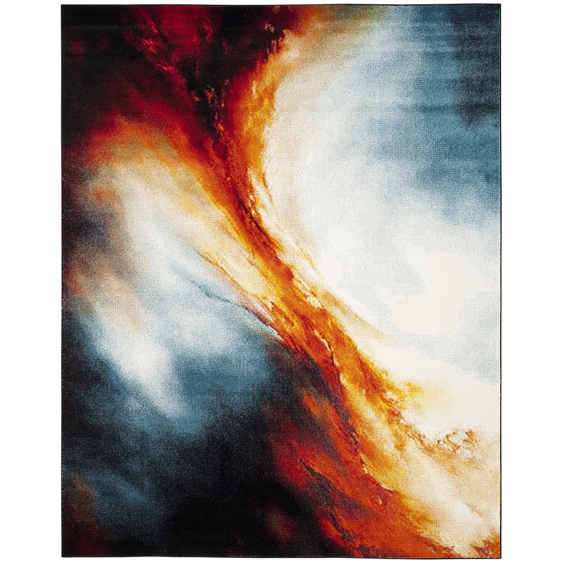Safavieh Galaxy 8' X 10' Rug in Orange