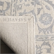 Safavieh Glamour 5' X 8' Hand Tufted Wool Pile Rug in Silver and Ivory