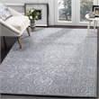 Safavieh Glamour 6' X 6' Square Hand Tufted Wool Rug in Opal and Gray