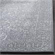 Safavieh Glamour 6' X 6' Square Hand Tufted Wool Rug in Opal and Gray