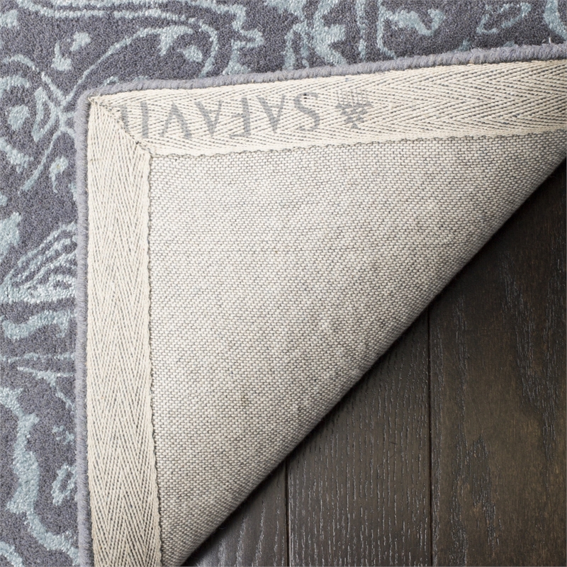 Safavieh Glamour 8' X 10' Hand Tufted Wool Pile Rug in Opal and Gray