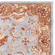 Safavieh Heritage 2' X 3' Hand Tufted Wool Pile Rug in Blue and Beige