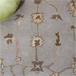 Safavieh Heritage 6' X 9' Hand Tufted Wool Pile Rug in Beige and Gray