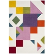 Safavieh Hollywood 4' X 6' Rug in Ivory and Rose