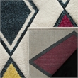 Safavieh Hollywood 4' X 6' Rug in Ivory and Peacock Blue