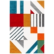 Safavieh Hollywood 3' X 5' Rug in Ivory and Peacock Blue