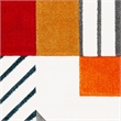 Safavieh Hollywood 3' X 5' Rug in Ivory and Peacock Blue