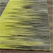 Safavieh Kilim 4' X 6' Hand Woven Wool Pile Rug in Green and Charcoal