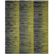 Safavieh Kilim 8' X 10' Hand Woven Wool Pile Rug in Green and Charcoal